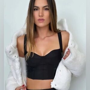 ALO Yoga Airlift Winter Warm Cropped Supermoto Tank